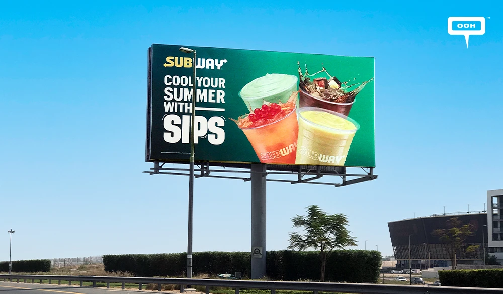 Subway Brings a Refreshing Summer Message to Sharjah's OOH Landscape