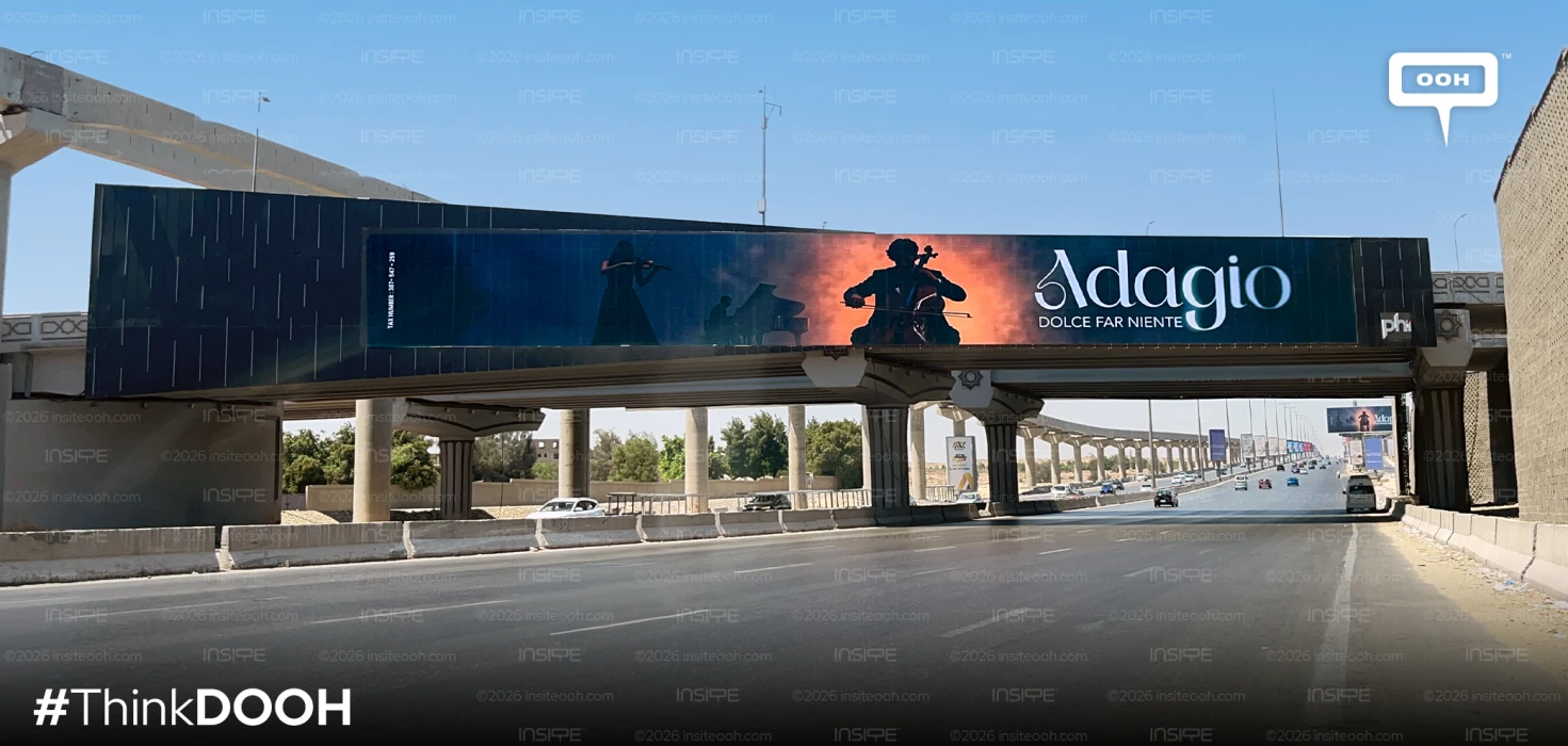 Who—or What—Is Adagio? Egypt’s Newest OOH Teaser Is Keeping Everyone Guessing