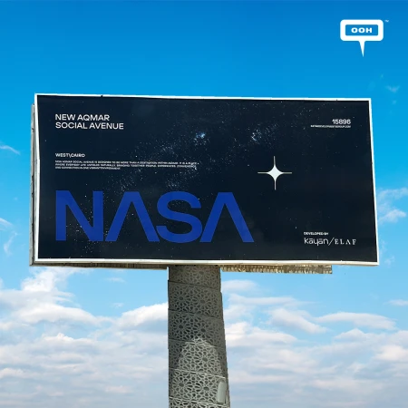 Kayan/Elaf Aim for the Stars With NASA-Branded West Cairo Billboard