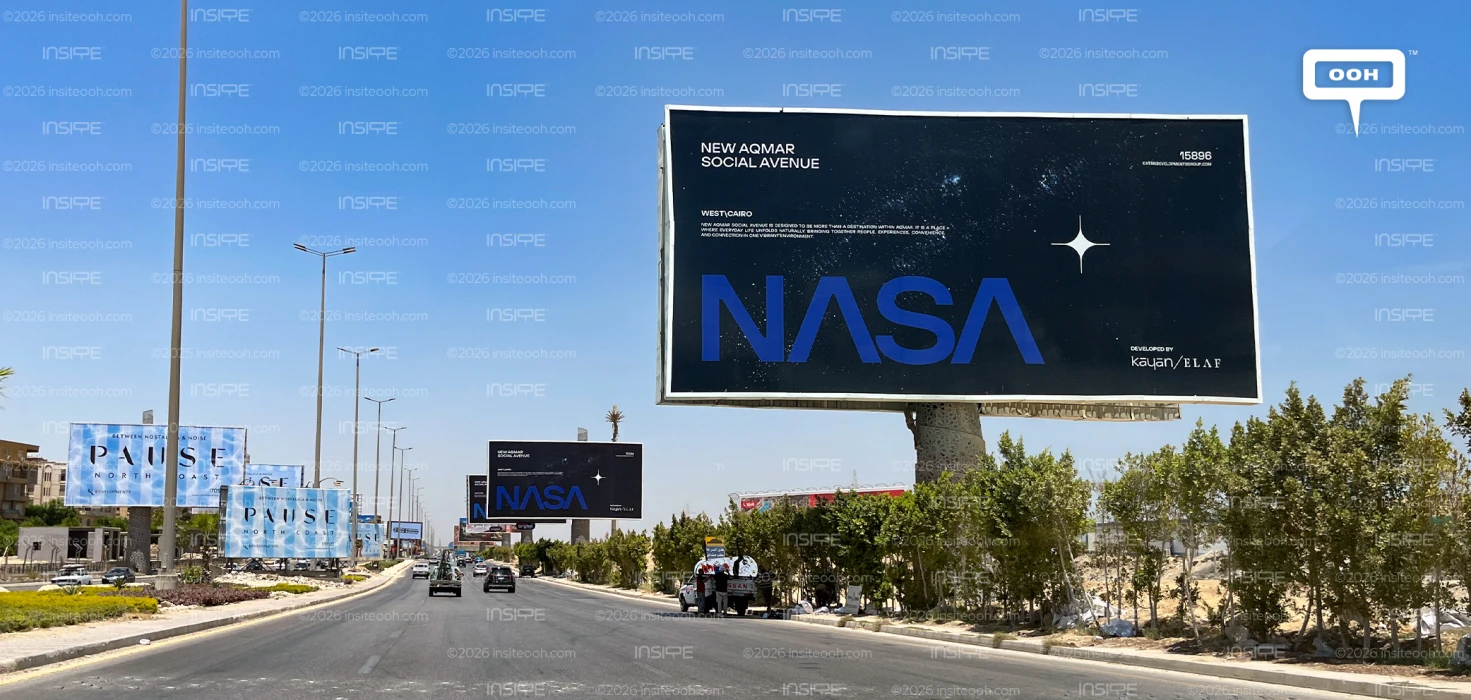 Kayan/Elaf Aim for the Stars With NASA-Branded West Cairo Billboard