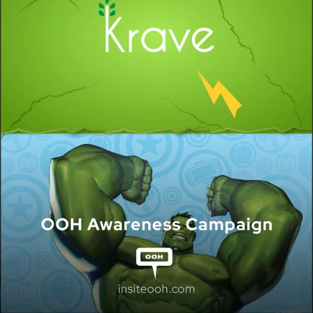 Hulk, Thor, Iron Man, Captain America And Krave Take Over UAE OOH