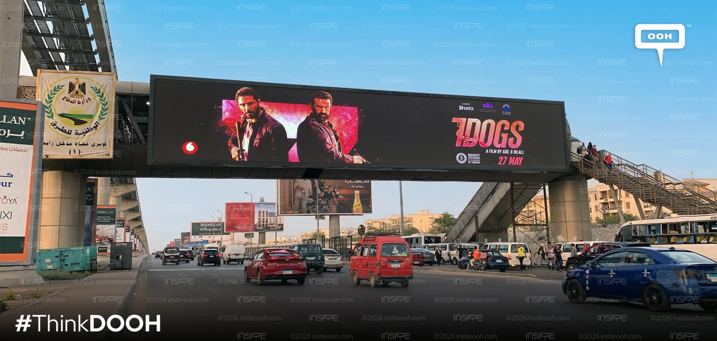 7 Dogs Billboard Creative Campaign Takes Over Cairo Ahead of Release
