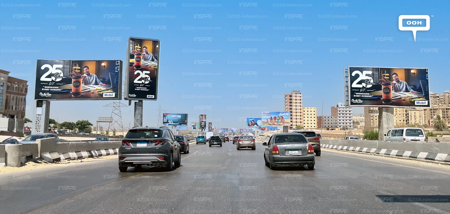 On the Run OOH Campaign Marks 25 Years in Egypt