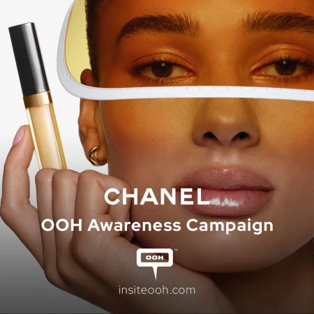 Chanel Splits the Billboard in Two for Its Rouge Coco Hydra Gloss Debut in the UAE