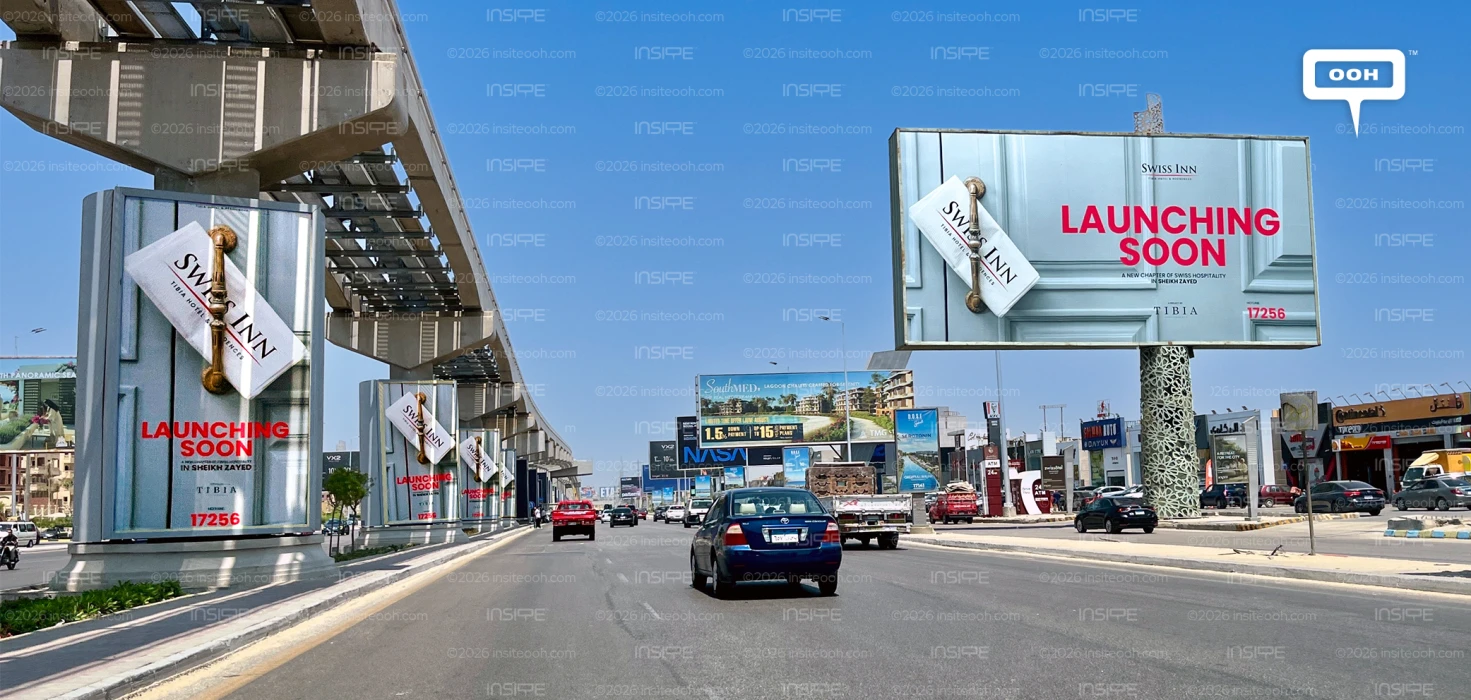 TIBIA Teases the Arrival of Swiss Inn with a New OOH Campaign in Sheikh Zayed
