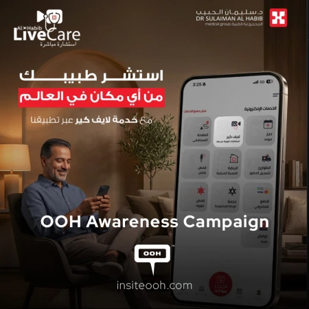 Dr Sulaiman Al Habib Medical Group Brings Remote Healthcare to Life on UAE OOH