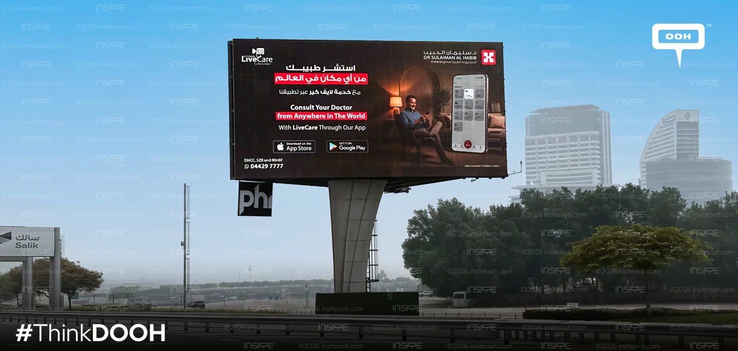 Dr Sulaiman Al Habib Medical Group Brings Remote Healthcare to Life on UAE OOH