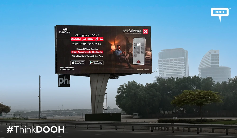 Dr Sulaiman Al Habib Medical Group Brings Remote Healthcare to Life on UAE OOH