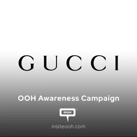 Gucci's New OOH Campaign in Dubai Doesn't Say a Word, And That's the Whole Point