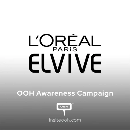 L’Oréal Paris Puts Yasmin Sabry Front and Center in a Striking Elvive UAE OOH Campaign