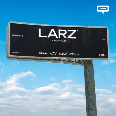LARZ Developments Features 4 Projects in OOH Campaign