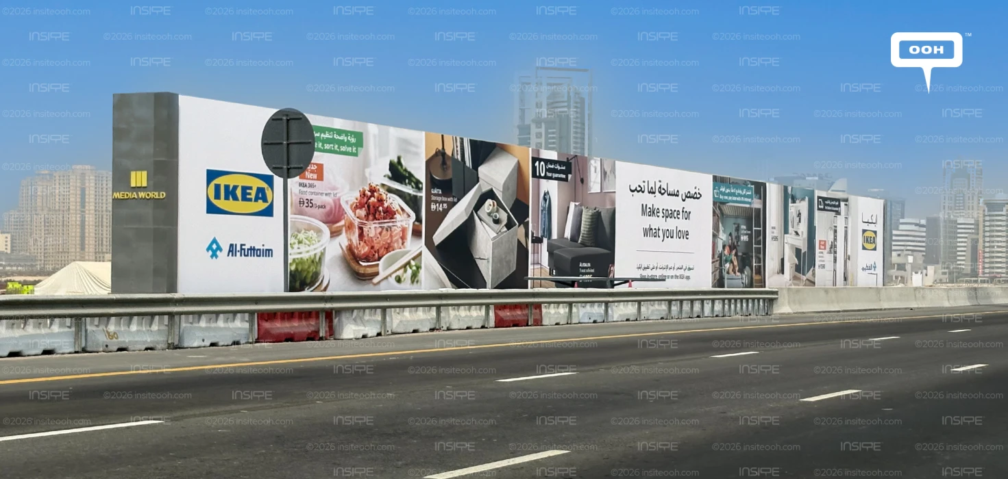 IKEA Makes Space for What Matters on Dubai's D/OOH