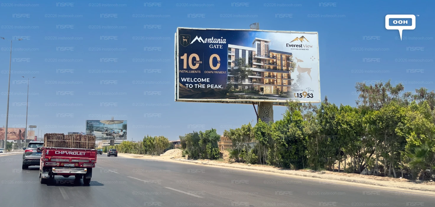 Everest View Builds Awareness Around Montania Gate with a Peak-Inspired OOH Campaign