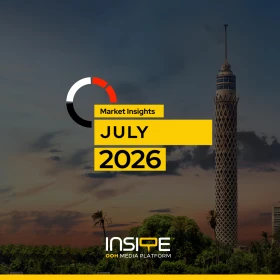 Real Estate Tightens Its Grip as Cairo's OOH Market Cools in July 2026