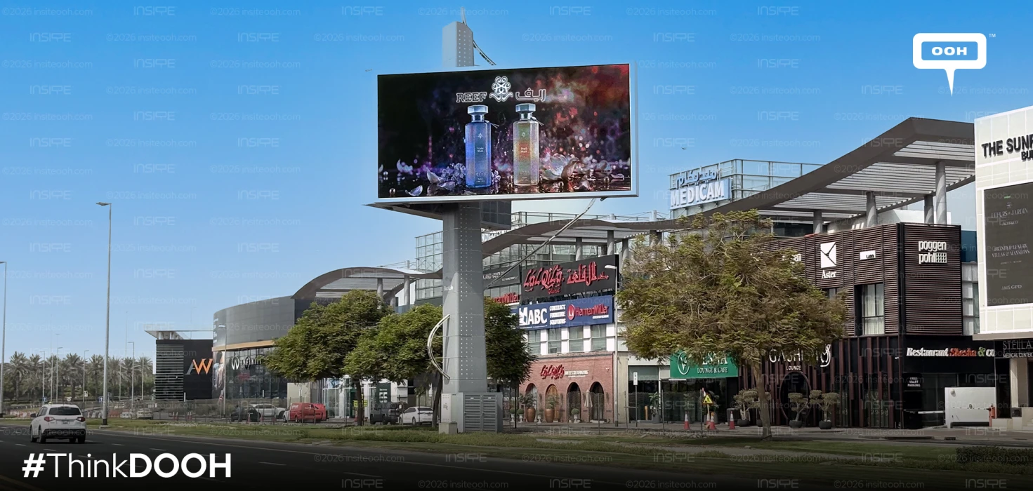 A Dual-Musk Dream Takes Over UAE Billboards with Reef Perfumes