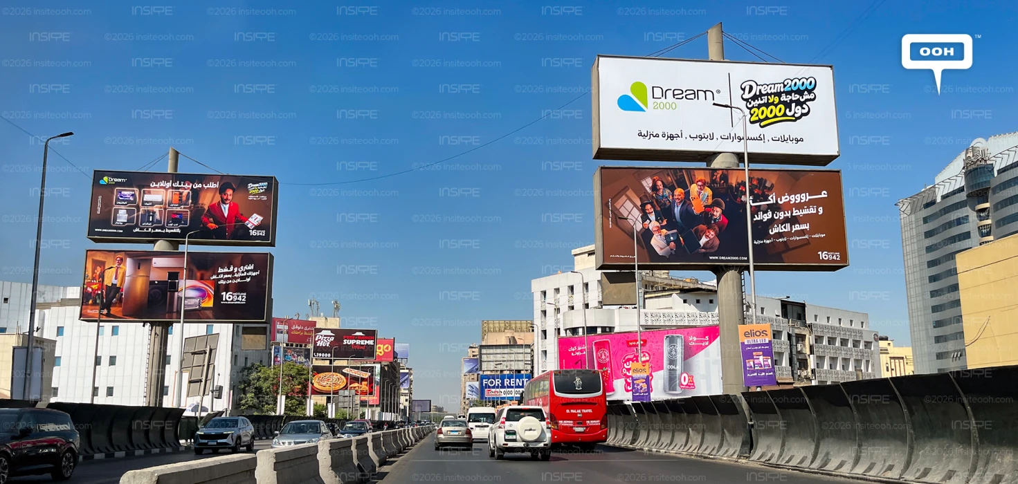 Dream 2000 OOH Turns Hatem Salah Into a One-Man Appliance Store