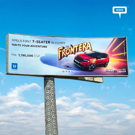 Opel Frontera Egypt Billboard Campaign: Mansour's 7-Seat Debut