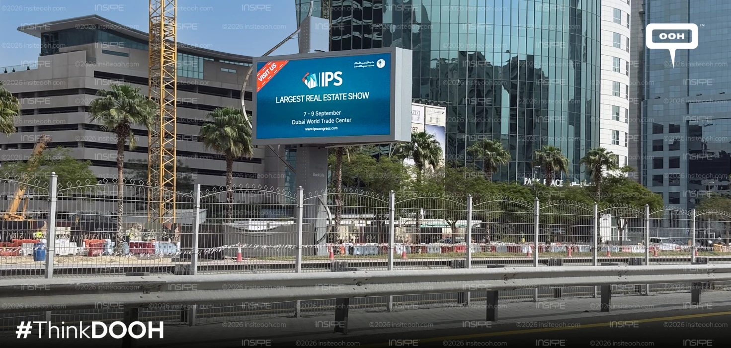 IPS Owns the UAE Cityscape with a Bold, Sleek Outdoor Takeover