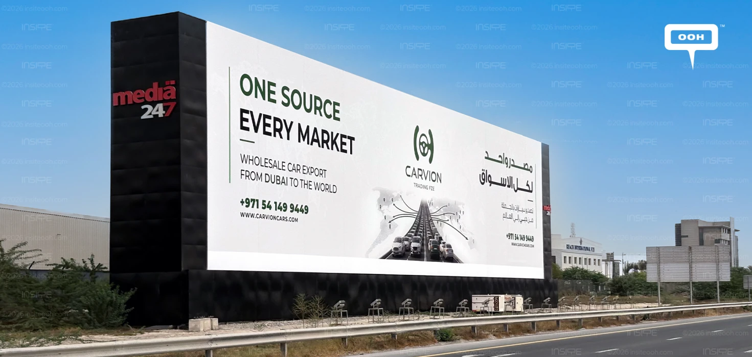 Carvion Debuts New Outdoor Campaign, Positions Dubai as Global Car Export Hub