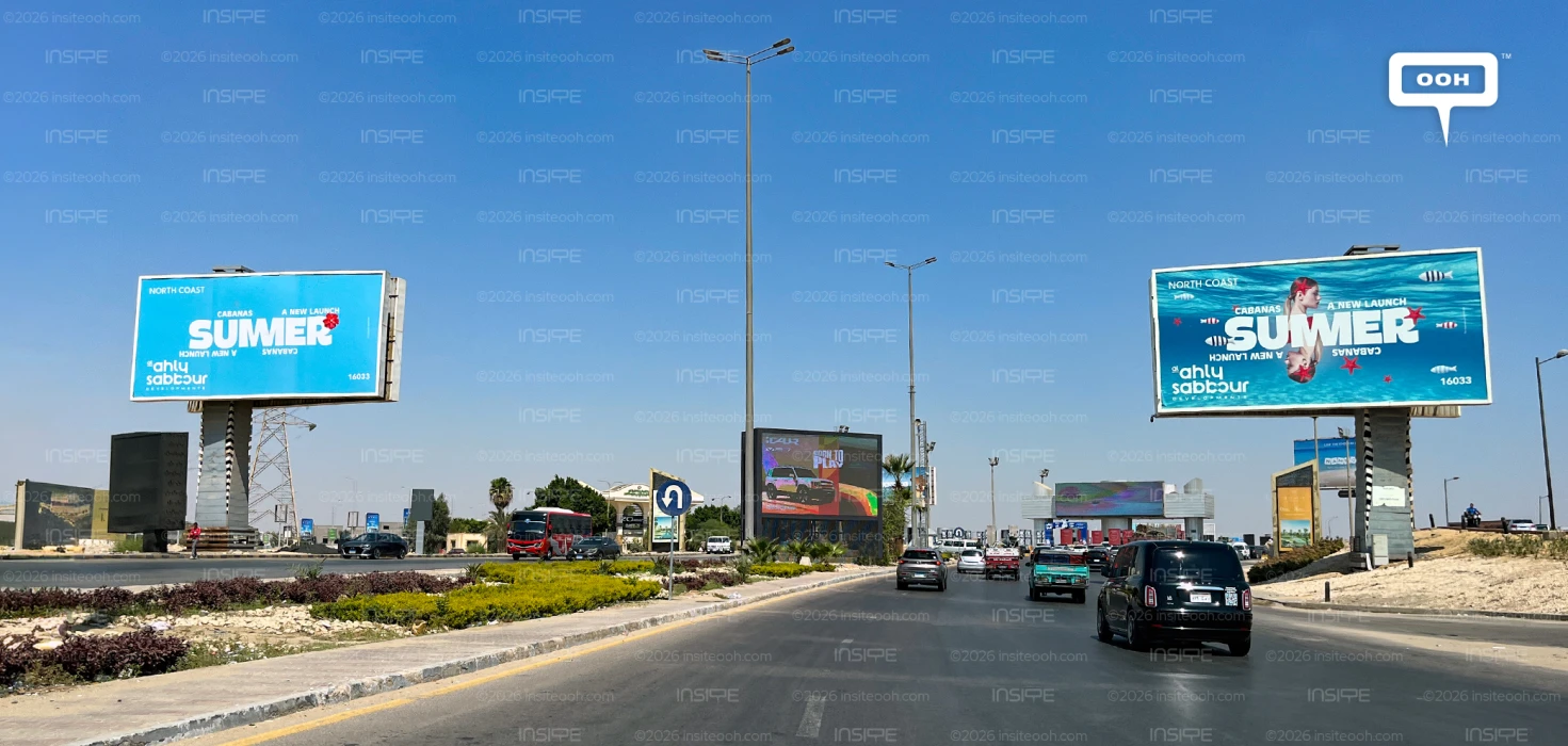 Al Ahly Sabbour Developments' SUMMER OOH Campaign Hits the Streets Before Summer Ends