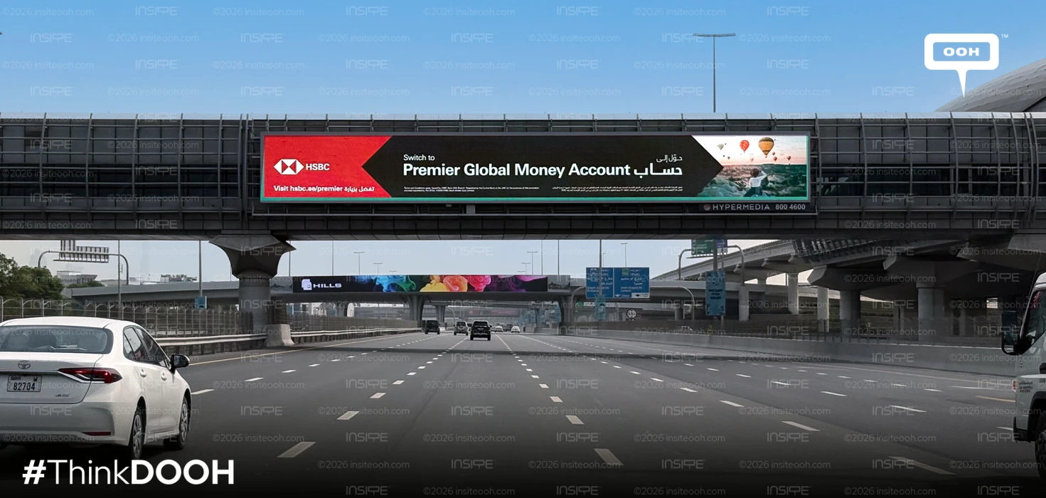 The Anatomy of a High-Speed DOOH Funnel: HSBC’s Premier Global Money Account Campaign