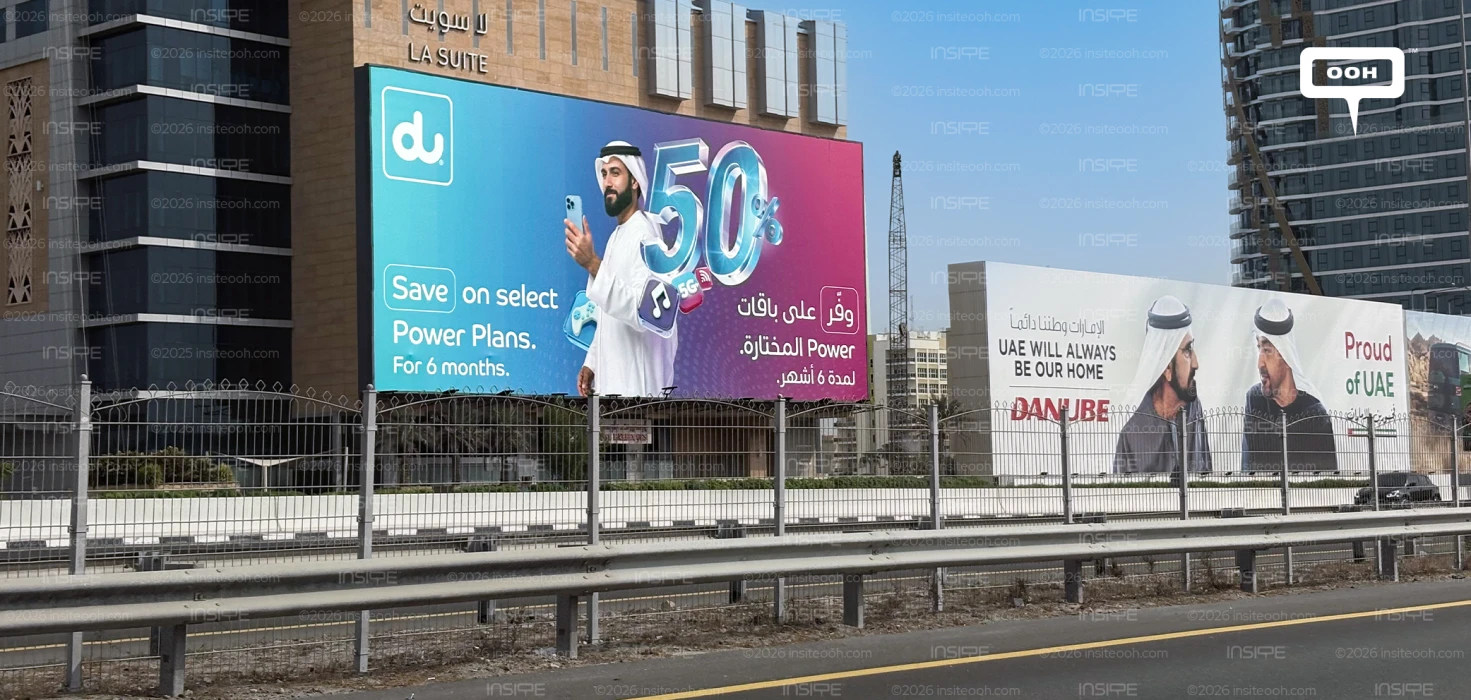 du Puts Select Power Plans at 50% Off in a Major UAE D/OOH Push