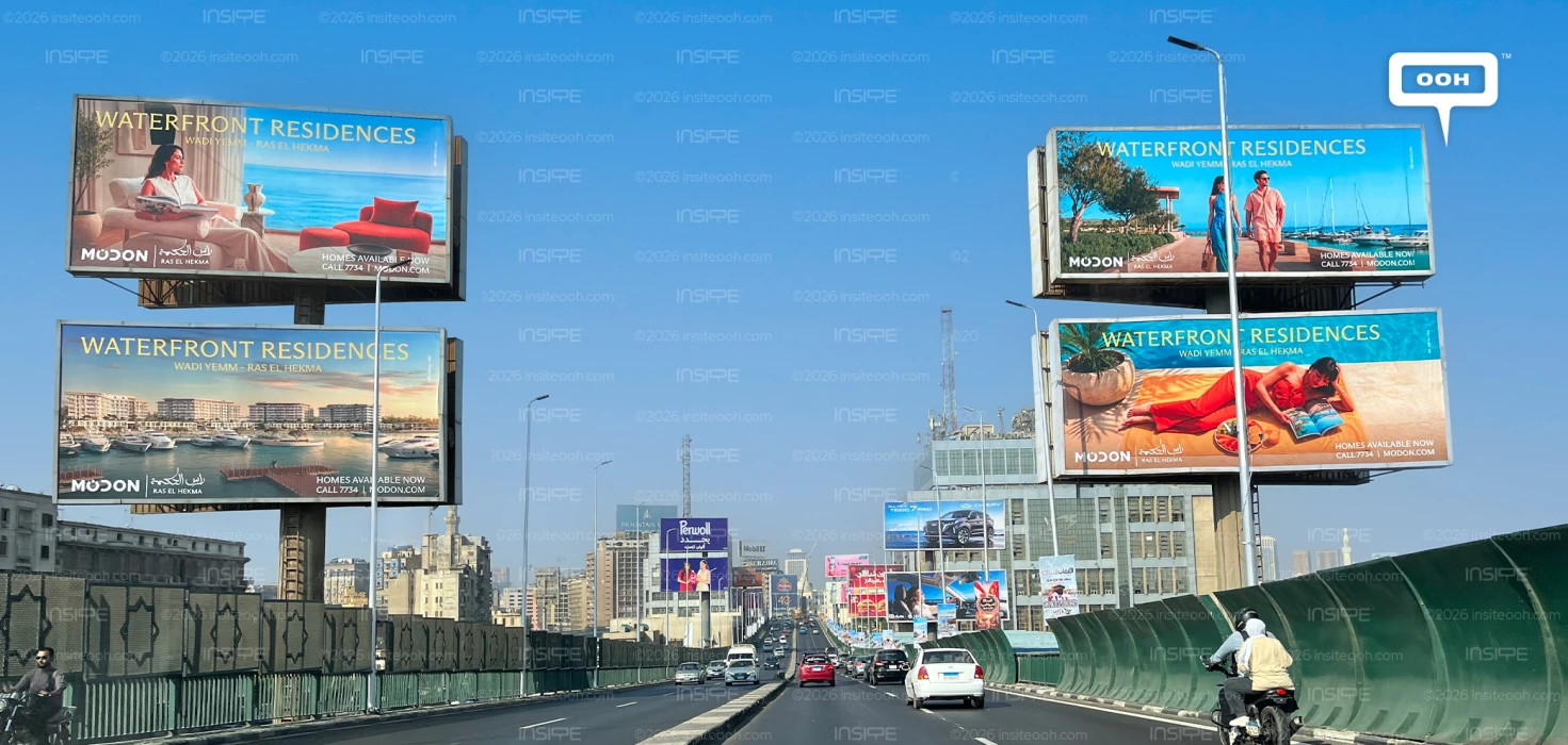 Modon Is Building Ras El Hekma One OOH Campaign at a Time