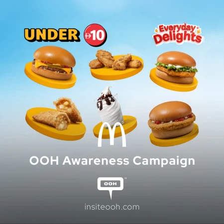 McDonald’s UAE OOH Campaign Pairs Everyday Delights Under AED 10 With Sprite Mixperience