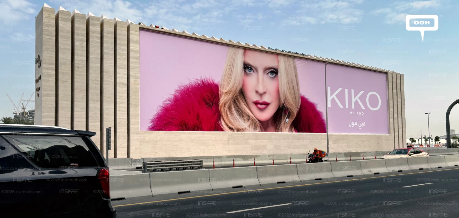 The Queen of Pop, Madonna, and Kiko Milano Collaborate on DXB's Billboards