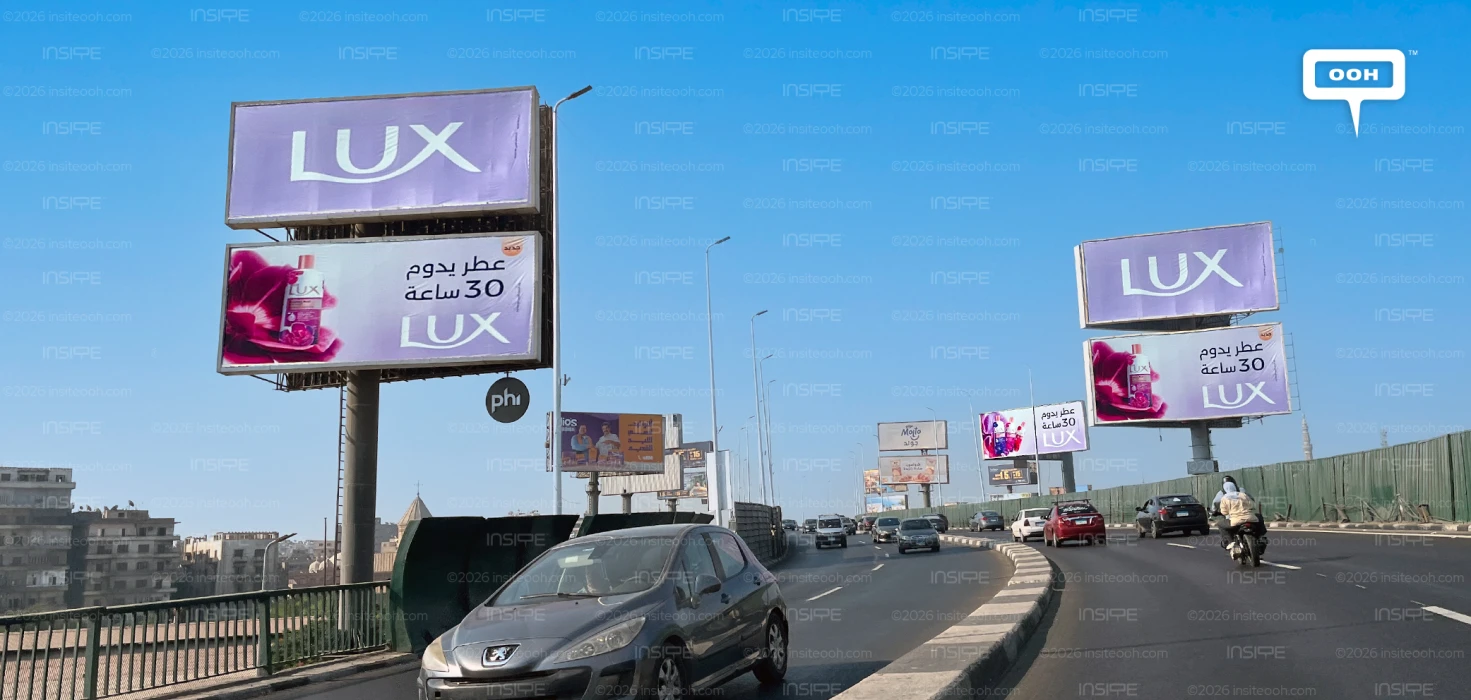 LUX Puts Its 30-Hour Fragrance Claim on Greater Cairo’s Billboards