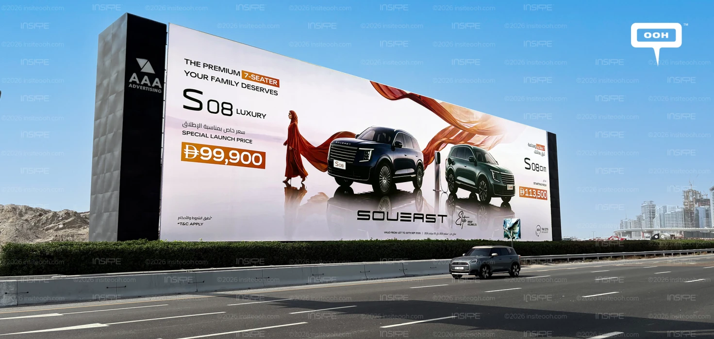 SOUEAST S08: How a Mega Hoarding Turns OOH Into a Sales Pitch