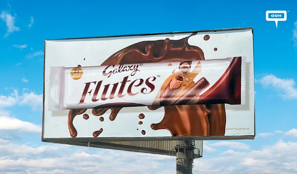 Galaxy Flutes Celebrates the Pleasure of Crunch in Its Latest OOH Campaign