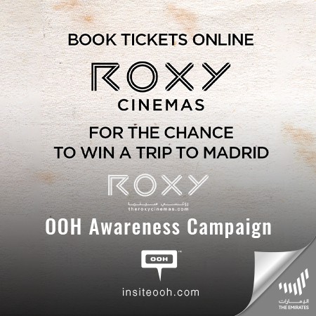ROXY Cinemas Dubai Offer a Chance to Win a Trip to Madrid by Booking Tickets Online