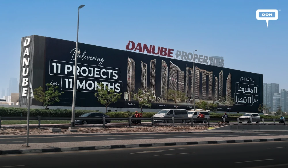 Danube Properties Turns 11 Projects Into One Dubai OOH Statement