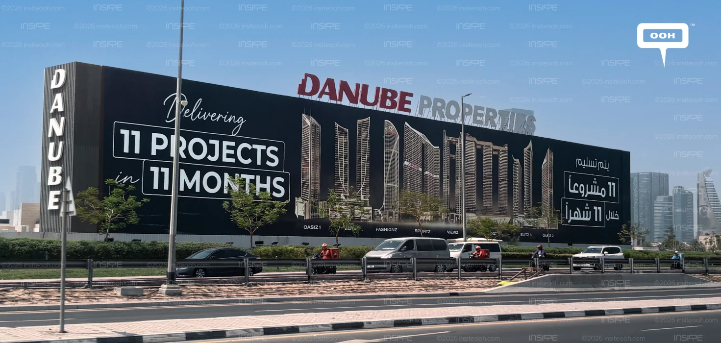 Danube Properties Turns 11 Projects Into One Dubai OOH Statement