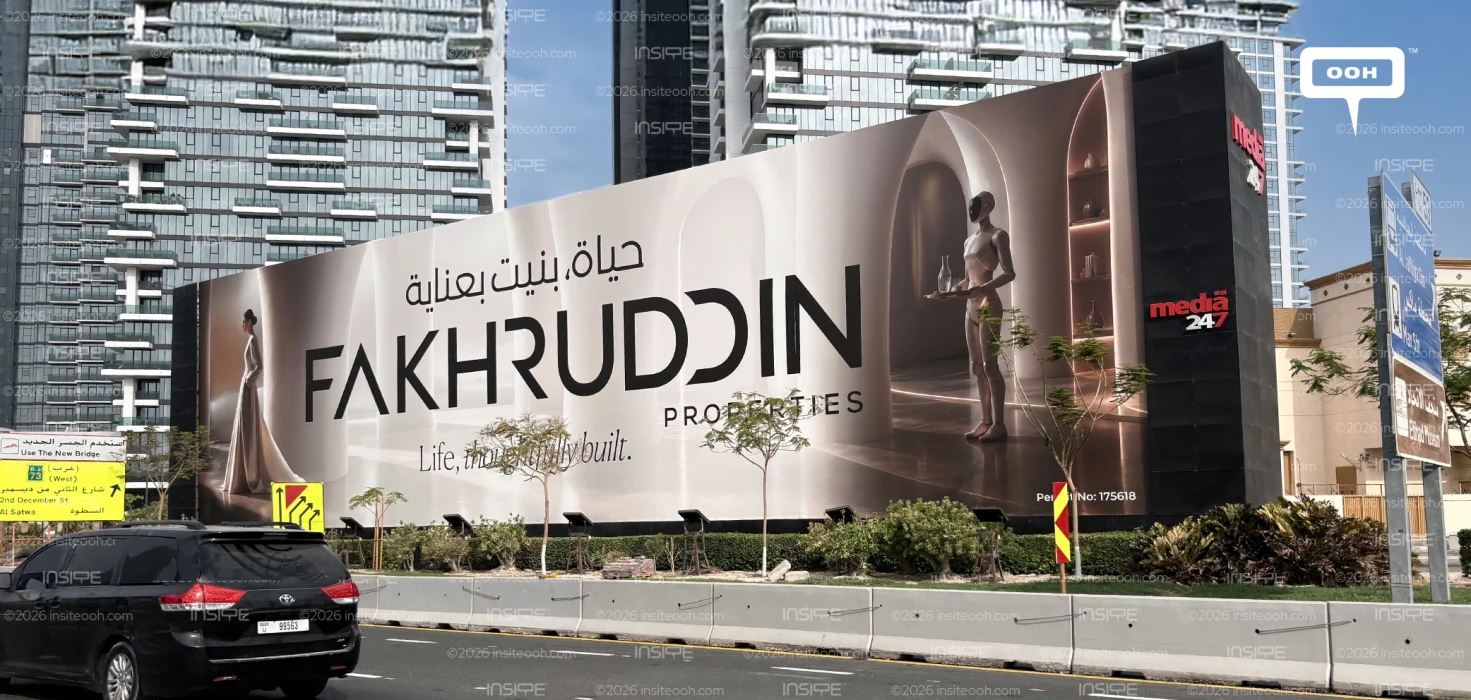 Fakhruddin Properties Builds Brand Awareness Through Dubai OOH
