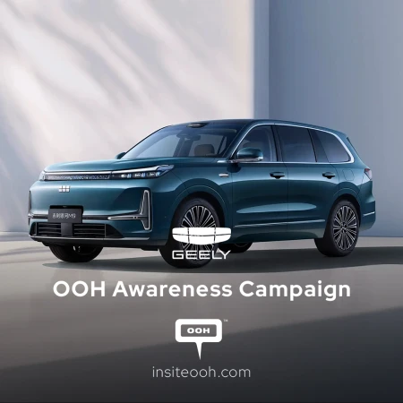 Geely M9 Makes Its Dubai OOH Debut With a Flagship-Sized Introduction