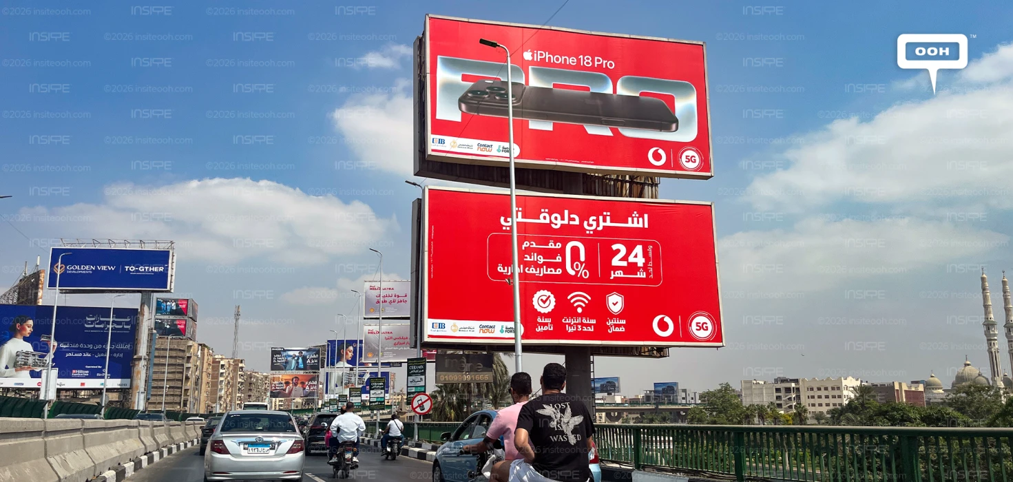 Vodafone and e& Promote iPhone 18 Pro with Interest-Free Installments Plan on OOH