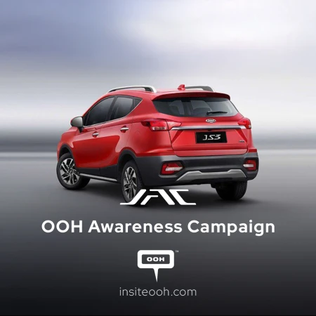 JAC Motors Puts Design and Value in the Fast Lane Across UAE Billboards