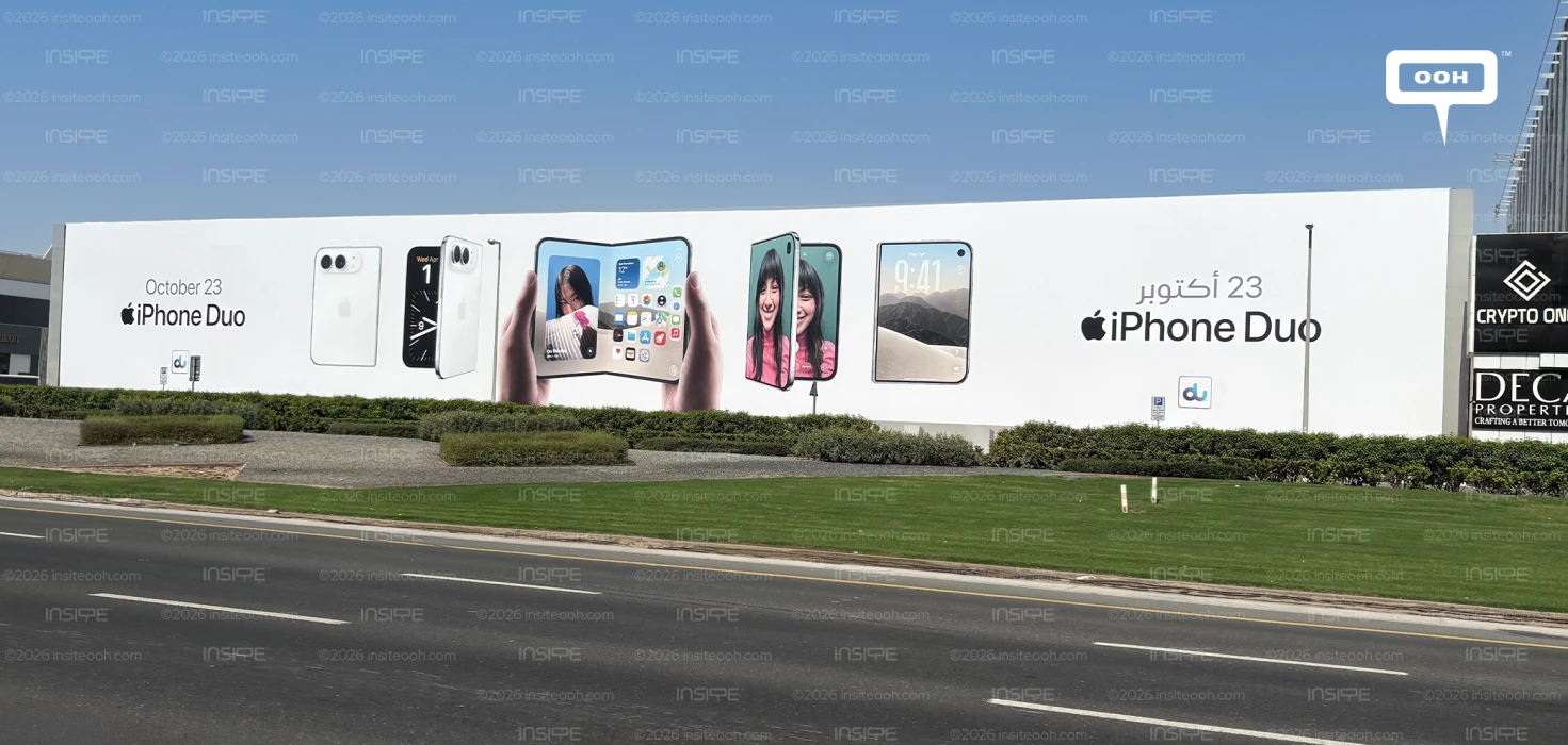 Apple Makes the iPhone Duo Impossible to Miss Across Dubai’s OOH Landscape