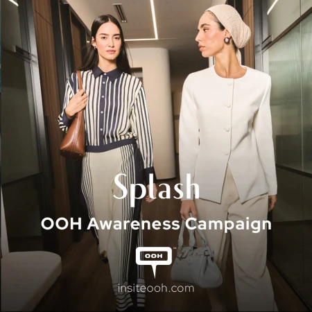 Splash Brings High Fashion To The UAE Highways With A Bold New Outdoor Campaign