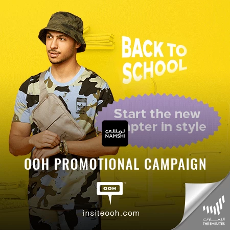 Namshi Rises on Dubai's Billboards with a Back to School Sale from 30-70% off