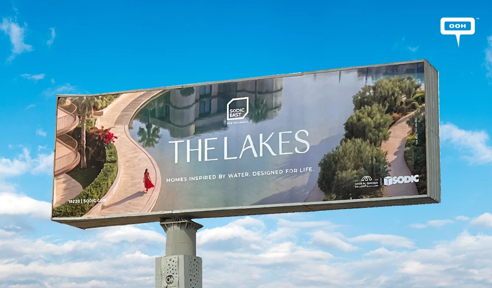SODIC East Brings “The Lakes” Serenity to East Cairo’s Billboards