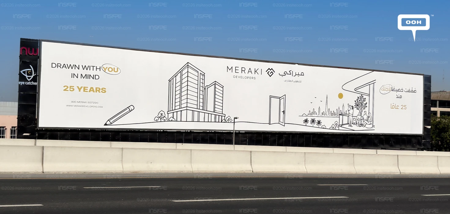 Meraki Developers Marks 25 Years With “You in Mind” OOH Campaign