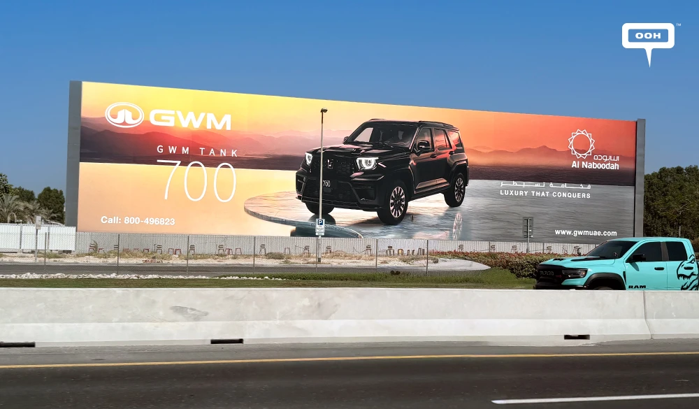 GWM Takes Luxury SUV Advertising Up A Gear With The All-New Tank 700 on Dubai's OOH
