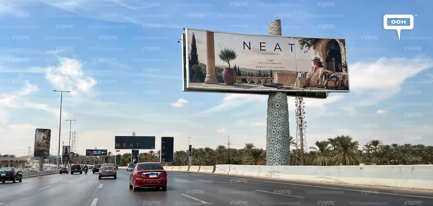 NEAT Development Makes “Remain Uncommon” Its Cairo OOH Calling Card