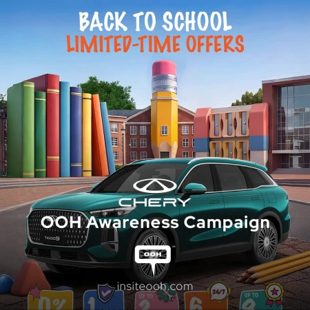 Chery Drives Back-to-School Excitement Across UAE Billboards With Seasonal Value