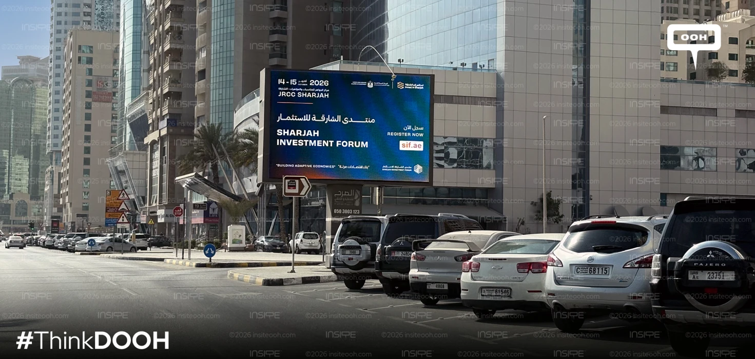 Sharjah Investment Forum Takes Its Message to the City’s DOOH Landscape