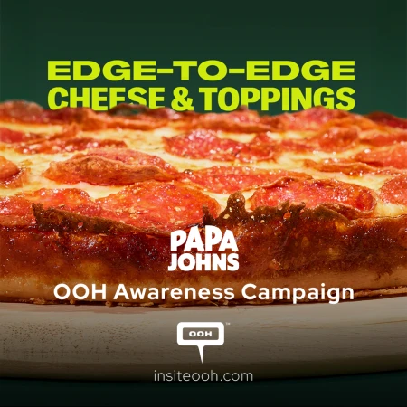 Papa Johns Sends New Pan Pizza Into Orbit With Space-Themed UAE D/OOH Campaign