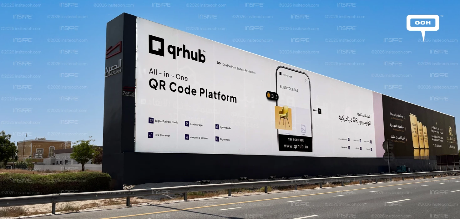 QRHUB Takes Over Dubai’s OOH Scene With an All-in-One QR Code Platform Campaign